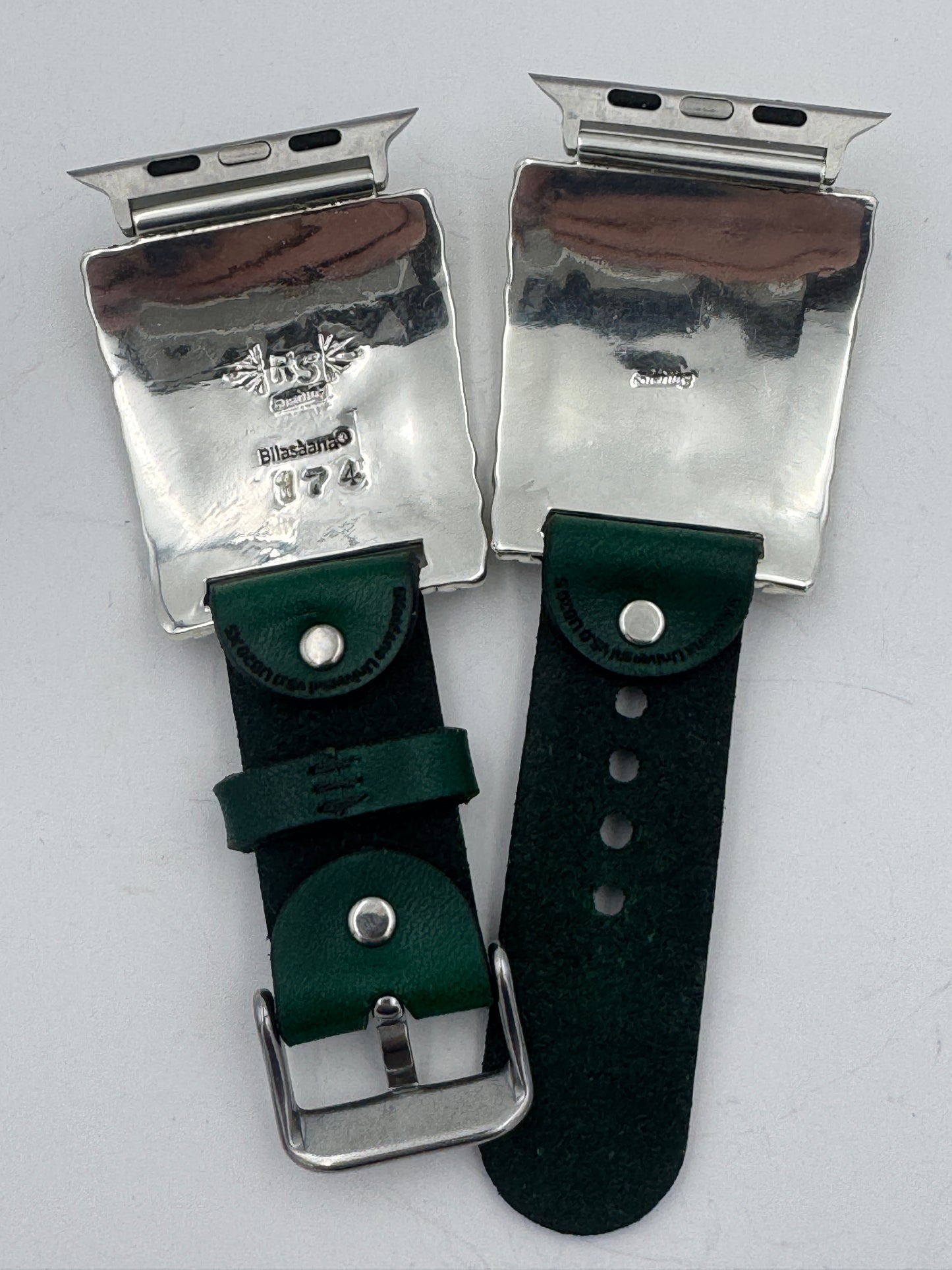 Ronnie Spencer 42/44/45/46/49mm Sterling Silver Cannabis Leaf Ultra #174