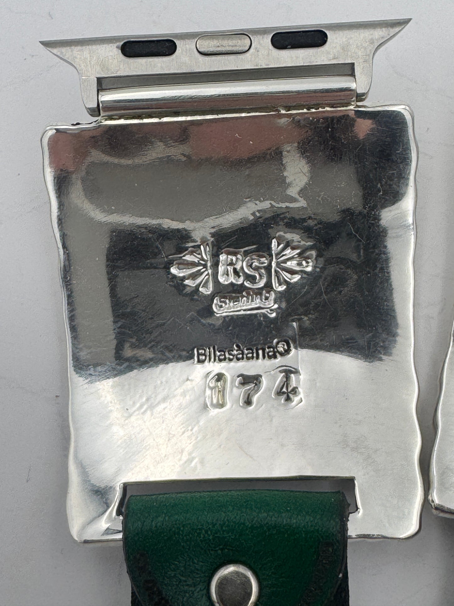 Ronnie Spencer 42/44/45/46/49mm Sterling Silver Cannabis Leaf Ultra #174